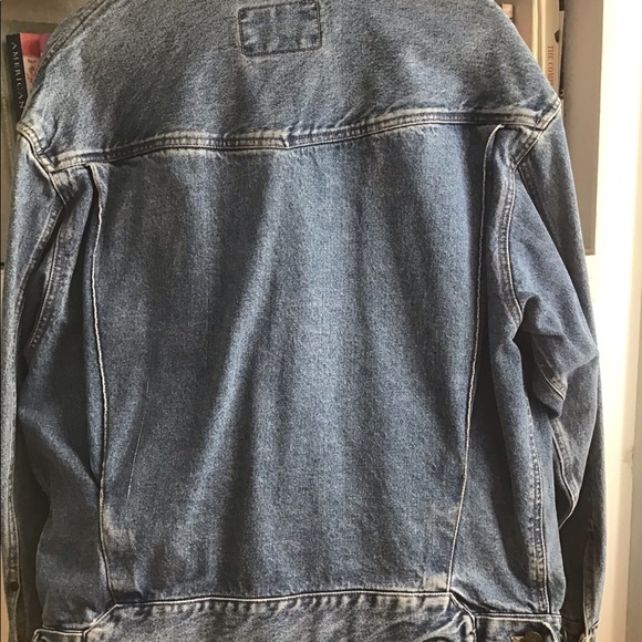 Calvin Klein Vintage Denim Jacket Men’s Large - Picture 3 of 4